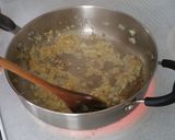A picture of step 3 of My own version of Biryani ( with chicken & veggies).