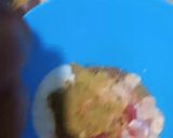 A picture of step 3 of White salan, bihari salan.
