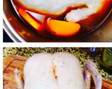A picture of step 1 of Chili Orange Duck.