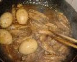 A picture of step 3 of Simmered Chicken Wings and Boiled Eggs.