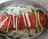A picture of step 3 of My Cucumber and Tomato Pepper Salad.