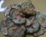 A picture of step 6 of Crispy Shallow Fried Courgettes/Zucchini..Super Amazing (•ิ_•ิ).