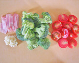 A picture of step 2 of Colorful Cod Fillets Sauteed and Steamed with Consommé and Butter.
