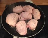 A picture of step 1 of Creamy Lemon Garlic Chicken.