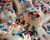 A picture of step 11 of Birthday Cake Fudge.