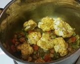 A picture of step 3 of Morrocan Stew.