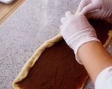 A picture of step 10 of The Sweet Smell of Cinnamon Rolls (Cinnamon Swirl Bread).