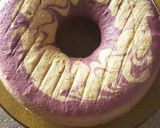 Foto langkah ke 7 dari resep Bolu panggang 2 telur rasa taro.
