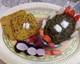 Sarso Ka saag with makki ki roti recipe step 11 photo