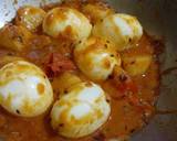 Loochi Poori and egg curry recipe step 7 photo