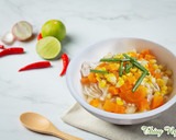 Hình bước làm 6 của món Nui nấu ức gà & rau củ