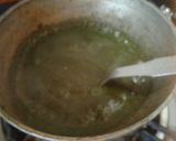A picture of step 7 of Fish kachori with pudina chutney.