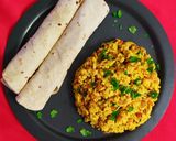 A picture of step 7 of Paneer Bhurji.