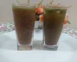 A picture of step 3 of Strawberry mint lemonade.
