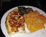 Foto del paso 11 de la receta: Omellette rápido picantito, con puré de zapallo