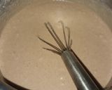 A picture of step 2 of Simple chocolate vanilla cake.