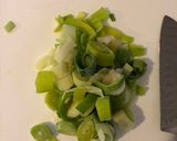 A picture of step 2 of Cheesy leek and potato pies.