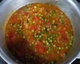 A picture of step 5 of Tomato peas pulao.
