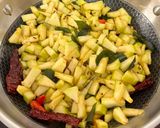 A picture of step 5 of Lauki (Bottlegourd) Stir Fry.