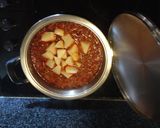 A picture of step 5 of Soya mince lasagne.