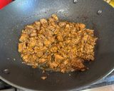 A picture of step 3 of Chicken Adobo Tacos.