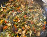 Foto del paso 6 de la receta: Arroz con verduras, setas y algas