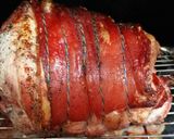 A picture of step 5 of Vickys Roast Pork with Raspberry Sauce, GF DF EF SF NF.