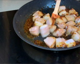 Foto del paso 4 de la receta: Tintorera, huevos y papas