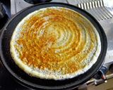 A picture of step 3 of Moong Dal Dosa.