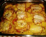 Tepsis hús krumplival és jázmin rizzsel 😊 recept fázis 6 fotója