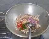 Foto langkah ke 7 dari resep Ayam Rebus Bumbu Matah untuk Diet.