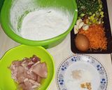 Foto langkah ke 1 dari resep Nugget Ayam Sayur.