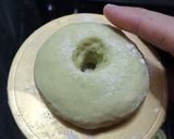 Foto langkah ke 7 dari resep Donat Jadul Matcha Ekonomis.