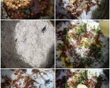 A picture of step 8 of Chola dum biryani.