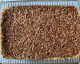 A picture of step 5 of Maple Pecan Shortbread Bars.