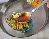 A picture of step 12 of Tiranga Sabzi-Green Chana Paneer Sabzi(Kathiawadi style).