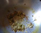 A picture of step 2 of Mooli Sabji without Onion.