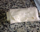Foto del paso 1 de la receta: Rollo de hojaldre de jamón y queso
