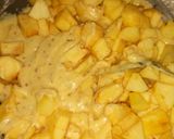 Foto del paso 3 de la receta: Bizcochuelo de manzana húmedo, fácil en  licuadora, Bolo  de maca fácil de liquificador