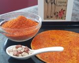 A picture of step 4 of Peanut powder chutney.