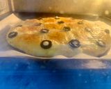 A picture of step 13 of Focaccia with stuffed chicken.