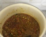 A picture of step 7 of Egg Kheema.