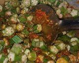 मसाला कुरकुरी भिन्डी(masala kurkuri bhindi) रेसिपी चरण 3 फोटो