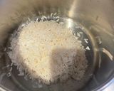 A picture of step 2 of Tamari Marinated Sirloin Steak with Coconut Jasmine Rice 🍚.