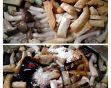 Foto langkah ke 2 dari resep Tumis Terong Tahu Jamur.