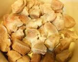 南瓜燒肉～清冰箱料理part1找到什麼煮什麼之燒肉的食譜步驟1照片