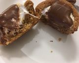 A picture of step 7 of Peanut butter Smore cookies.