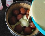 A picture of step 22 of Gulab Jamun Cheesecake.