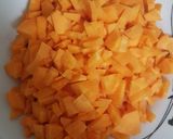 Foto del paso 2 de la receta: Sopa de calabacín y zanahoria con garbanzos