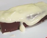 Foto langkah ke 4 dari resep Puding Brownies Coklat Roti Tawar.